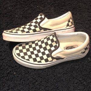 Checkered Vans Women’s Size 7